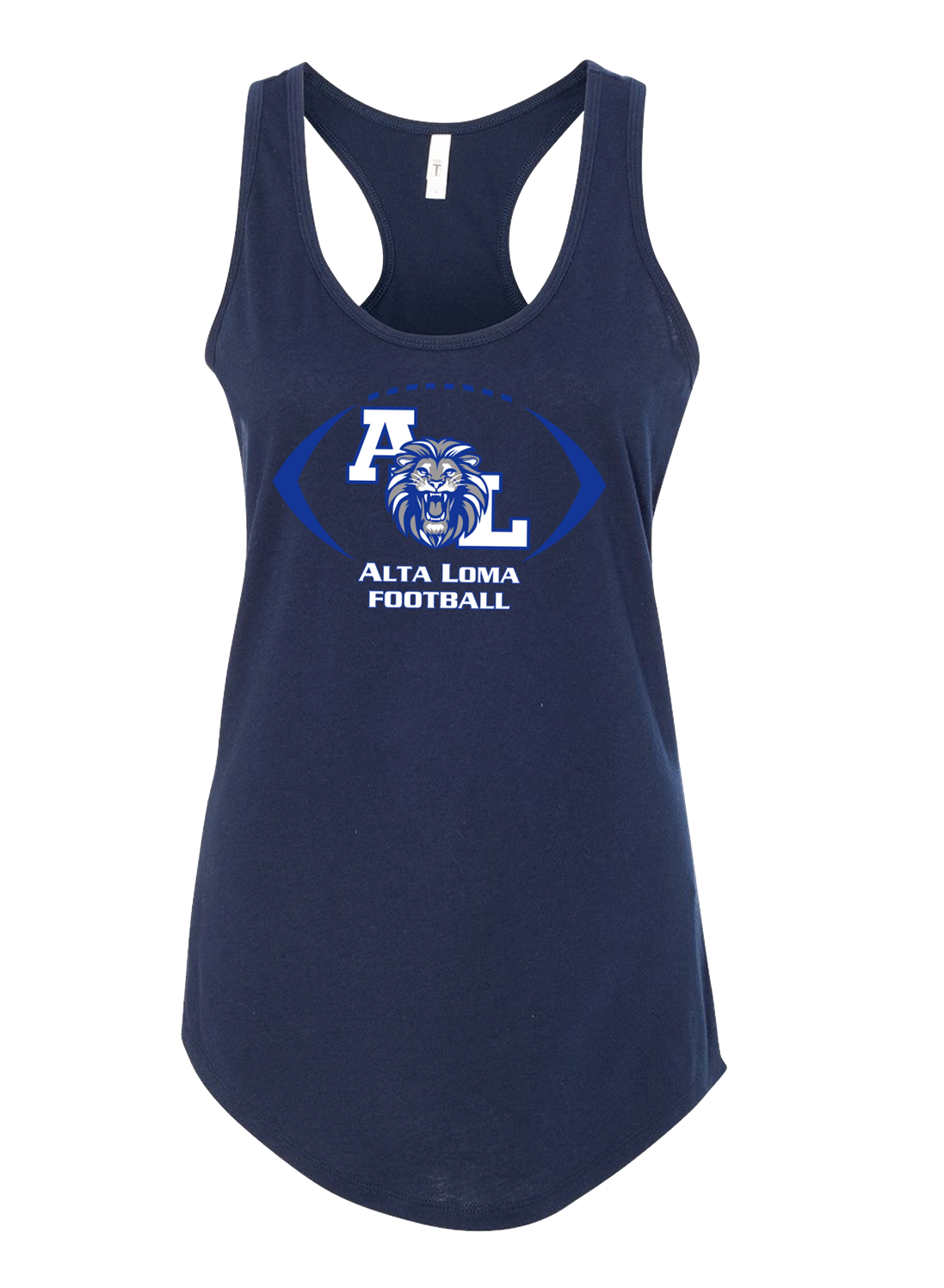 Alta Loma Lion Roar - Womens Tanktop (Navy)